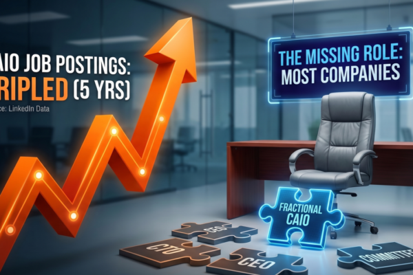 LinkedIn Says Chief AI Officer Is Tech's Hottest New Role. Most Companies Still Don't Have One. Here's the Real Opportunity.