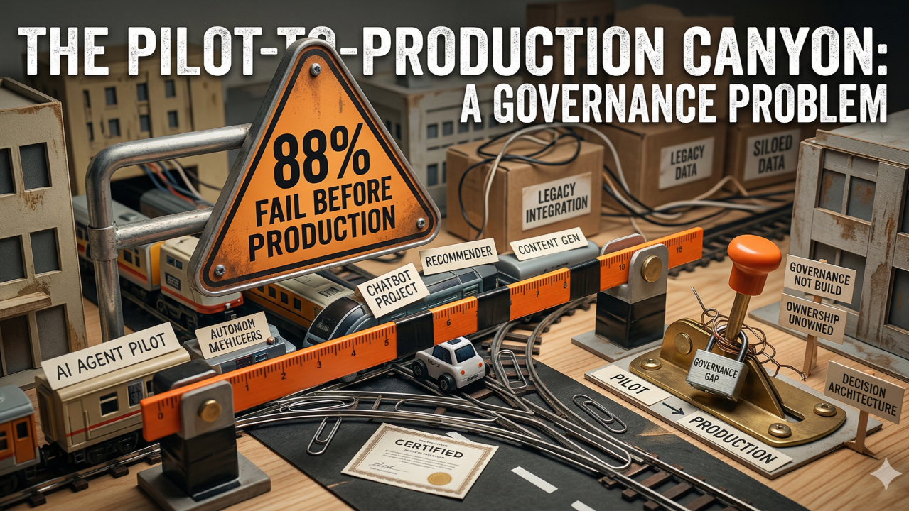 88% of AI Agents Fail Before Production. The Reason Isn’t Technical. Consultants Must Wake Up!